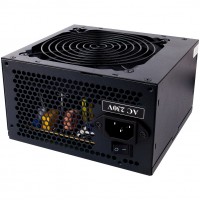 Builder 500W Black PSU with 12cm Black Fan PFC - Power Supply