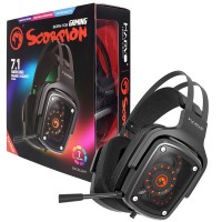 Marvo Scorpion HG9046 7.1 True Surround Sound 7 Colour LED Gaming Headset