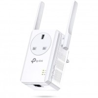 TP-Link TL-WA860RE 300Mbps Wall Plug Wifi Range Extender, AC Passthrough, 1 Ethernet Port