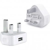 ZUZU 2.1 Amp USB Wall Plug Adaptor - White