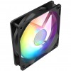 CiT Halo 120mm Infinity ARGB Black 4pin PWM PC Cooling Fan