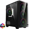 GameMax Stratos Mini ARGB Windowed MicroATX PC Gaming Case