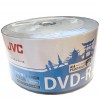 JVC 16x Premium White Hi Res Photo Full Face Inkjet PRINTABLE DVD-R - 50 Pack