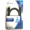 MediaRange 4K / UHD HDMI to HDMI High Speed Cable with Ethernet, Gold-Plated Contacts, 18 Gbit/s Transfer Rate - 1.8m