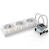Valkyrie Syn 360 ARGB AIO Intel / AMD Liquid CPU Cooler with Customizable 2.4'' LCD Screen - White