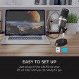 AVerMedia AM310 Desktop USB Microphone Streaming Gaming Podcasting