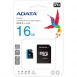 ADATA 16GB Premier Micro SD Card with SD Adapter, UHS-I Class 10 with A1 App Performance
