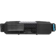 ADATA HD710 1TB USB 3.1 High Speed IP68 Military Grade Water, Dust, Shock Proof Rugged External Hard Drive - Black