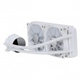 CiT Pro Glacier 240 mm ARGB AIO Intel / AMD CPU Liquid - Water Cooler - WHITE
