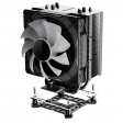 GameMax Ice Force Black CPU Cooler With 120mm PWM ARGB Infinity Fan 4 x 6mm Heat Pipes TDP 200W