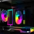 GameMax Sigma 550 Black ARGB CPU Cooler With 120mm PWM ARGB Infinity Fan 5 x 6mm Heat Pipes TDP 220W