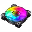 GameMax Infinity 120mm ARGB Dual-Ring Black Case Cooling Fan