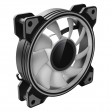 GameMax Infinity 120mm ARGB Dual-Ring Black Case Cooling Fan