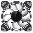 GameMax Infinity 120mm ARGB Dual-Ring Black Case Cooling Fan