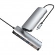 Prevo C501R USB Type-C 4-In-1 Hub with USB Type-C, USB 3.0 x2, 4K HDMI, RJ45 Gigabit Ethernet