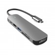 Prevo C605A USB Type-C 6-In-1 Hub / Station with HDMI & Multiple Connections