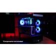 HYTE Y40 Black 2 Piece Panoramic Glass Mid-Tower ATX Case