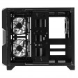 CiT Pro Android X Gaming Cube Black PC Case with 3x ARGB Fans, Tempered Glass Front & Side