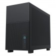 CiT Pro Jupiter Black Micro-ATX PC Gaming Case with 8 Inch LCD Screen 1 x 120mm Infinity Fan Included Tempered Glass Side Panel