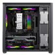 GameMax Spark Pro Mid Tower Dual Tempered Glass Black PC Cube Gaming Case