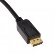Display Port Plug to HDMI Male Plug - Graphics / Monitor / TV Cable - 3m
