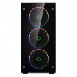 GameMax Stratos Mini ARGB Windowed MicroATX PC Gaming Case