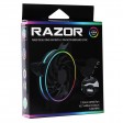GameMax Razor 12cm Rainbow ARGB Fan RTB 3pin M&F Aura Header 3pin / 4pin Power