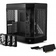 HYTE Y60 Black 3 Piece Tempered Glass Dual Chamber Mid-Tower ATX Case
