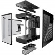 HYTE Y60 Black 3 Piece Tempered Glass Dual Chamber Mid-Tower ATX Case