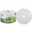 JVC 52x Premium Branded White Top 52x CD-R - 50 Pack