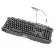 Powercool KB-768 LED USB Gaming Keyboard, Multi Colour/Brightness Multimedia Functions