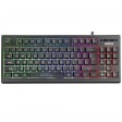 Marvo Scorpion K607 Multimedia TKL Layout Gaming Keyboard, 3 Colour LED backlit