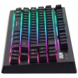 Marvo Scorpion K607 Multimedia TKL Layout Gaming Keyboard, 3 Colour LED backlit