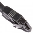 Digitalpromo SATA III Cable 6Gbps Locking Plug to Plug High Speed Cable - 45cm - Black