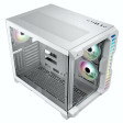 TechTribe Android X White, Intel Core i7, 32GB DDR4 3600MHz, RTX 4060 Ti Gaming Cube PC