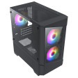 TechTribe Level 1 Black, Ryzen 4100, 16GB DDR4 3200MHz, RTX 3050 Gaming PC