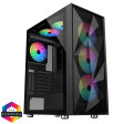 TechTribe Phantom Black Ryzen 5600X, 16GB DDR4 3600MHz, RTX 4060 Gaming PC