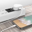ZUZU 2.1 Amp USB Wall Plug Adaptor - White