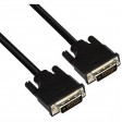 VCOM DVI-D (M) to DVI-D (M) 1.8m Black Retail Packaged DVI Monitor / Display Cable